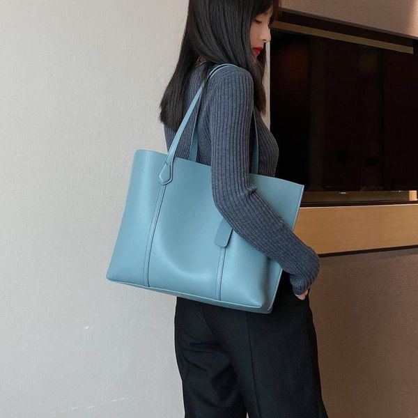 

evening bags fashion genuine leather casual totes soft designer shoulder purses and handbags luxury sac a main femme