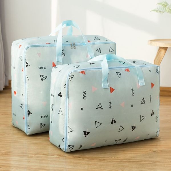 

zmq yiwu luggage household goods quilt luggage bags large storage clothing quilt clothing storage bag