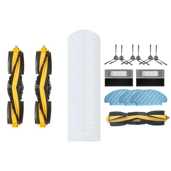 

set vacuum cleaner accessories: 1 roller brush & side hepa filter cleaners