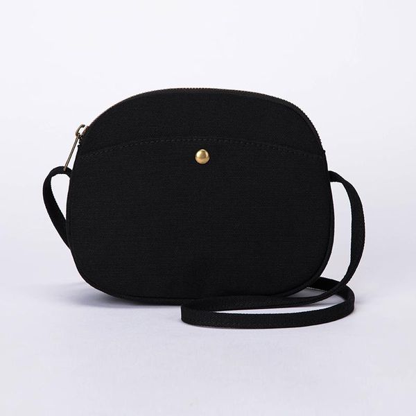 

drawstring casual canvas bag chic shoulder ins slung korean mini shell women