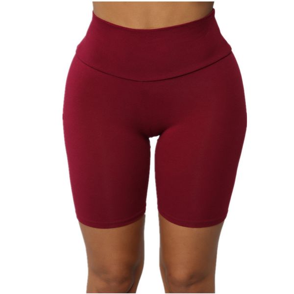 

Leggings Fashion Basic High Waist Anti Light Yoga Hip Lifting Elastic Sports, Black