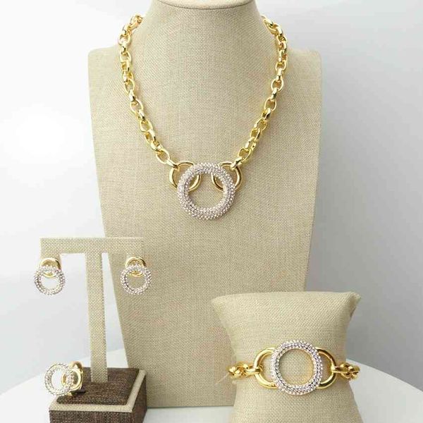 

2019 yuminglai dubai costume classic jewelry sets for women fhk6936, Silver