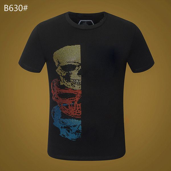 

t shir crysal skull shirs men summer basic solid black whie casual punk high qualiy leer tee clohing shor sleeve 100% coon, White;black