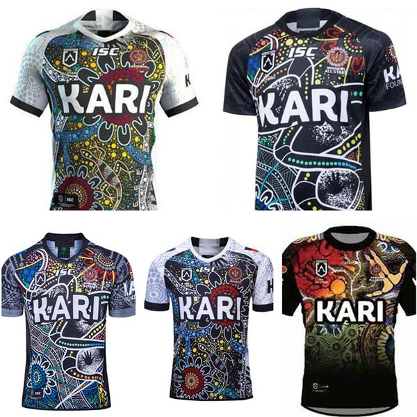 

2021 all starts rugby jerseys indigenous camouflage nrl league 19 20 shirts maillot de s-5xl, Black;gray
