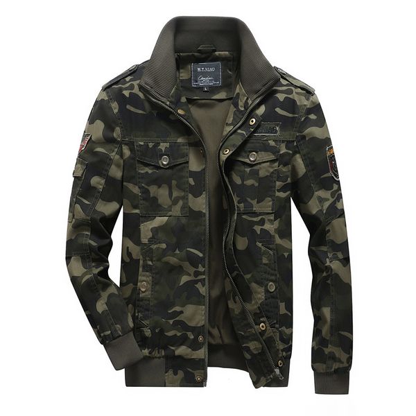 

jackets 18 men's et loose camouflage military style large coat multi pocket outdoor et men, Black;brown