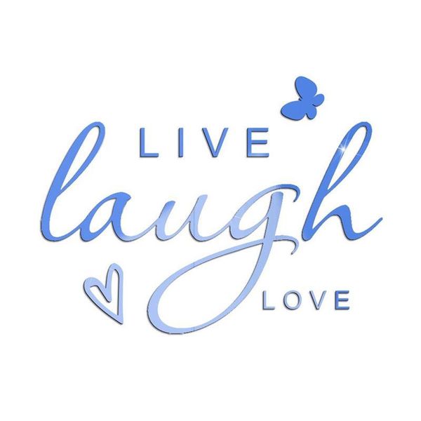 

wall stickers acrylic home decor mirrors living room decoration removable letters butterfly self-adhesive