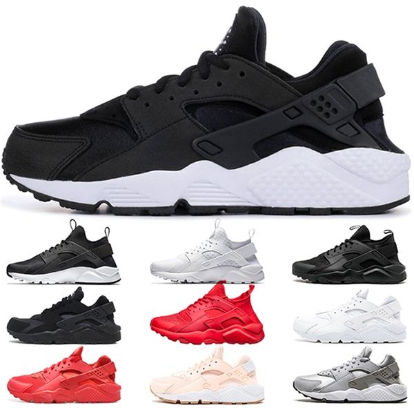 

huarache 4.0 1.0 running shoes mens womens trainers triple black white red grey pink men women sneakers sports size 5.5-11