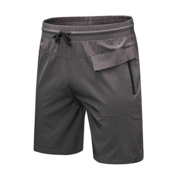 

men's gym workout breathable and quick-drying sports pants beach shorts fitness sport bodybuilding running, Black;blue
