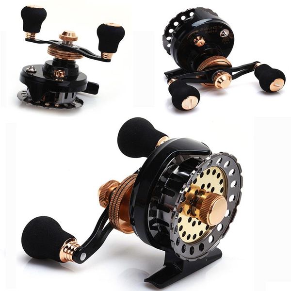 

baitcasting reels fishing reel all metal spool 6+1 spinning speed ratio 2.6:1 stainless steel handle line saltwater accessories