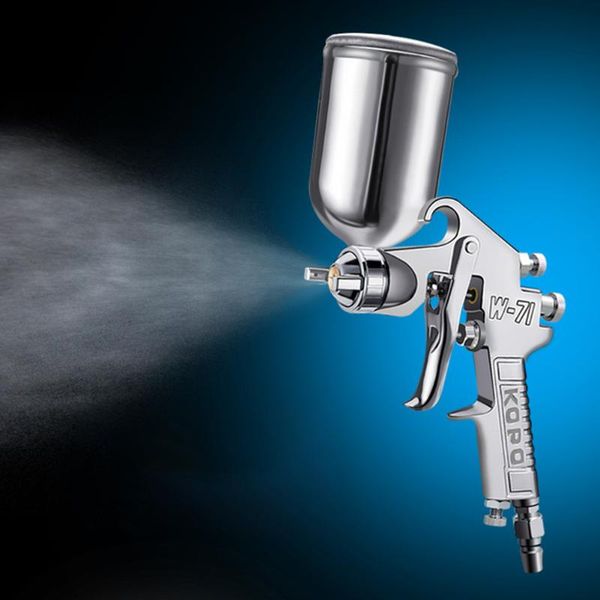 

professional spray guns w-71 400ml oiler pneumatic tools airbrush sprayer high-atomization spraying paint gun for furniture automobile car p