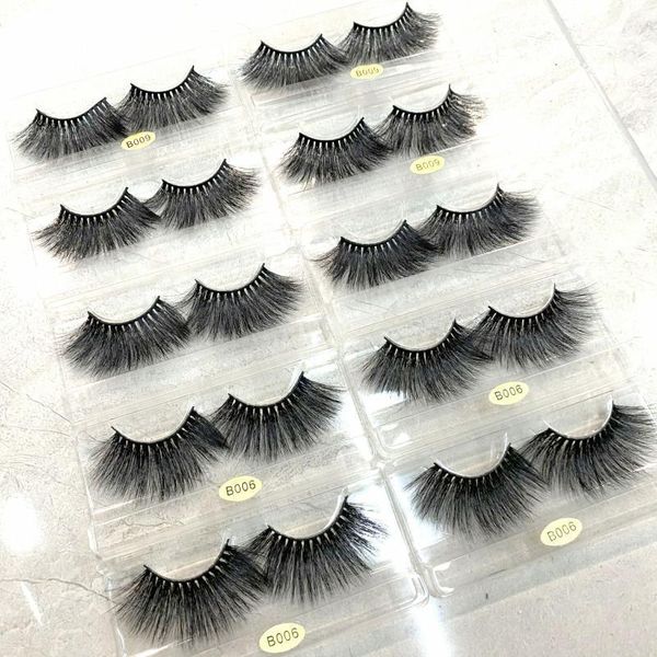 

real 25mm mink lashes eyelashes natural false makeup set eyelash extension1