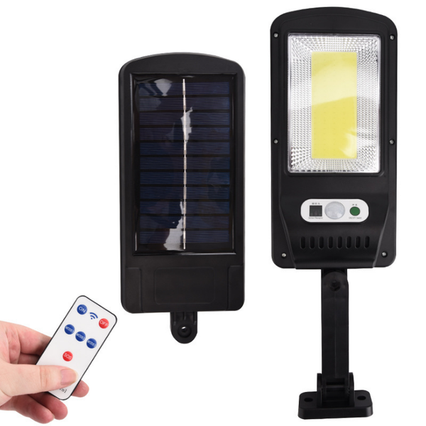 

outdoor wall lamps led solar street light 100w/300w pir motion sensor lamp with remote control powered