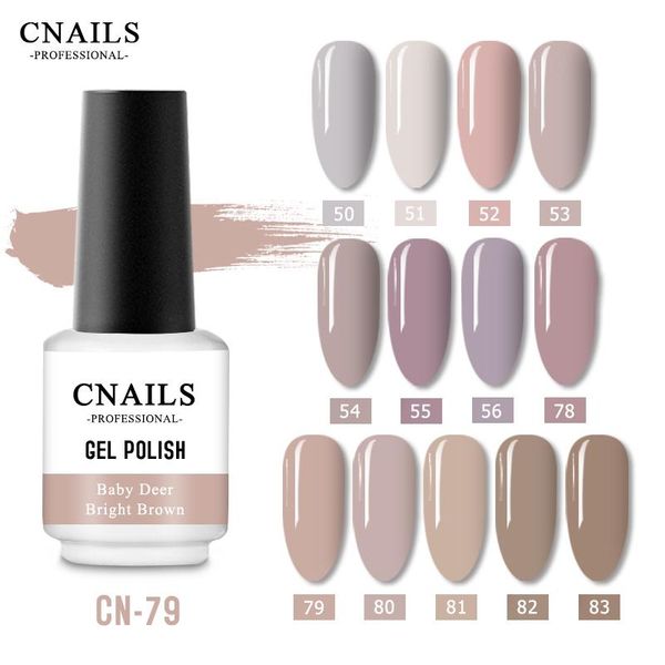 

nail gel cnails polish 8mlÂ brown series for art soak off Â varnish coat varnishÂ uv led lacquer, Red;pink