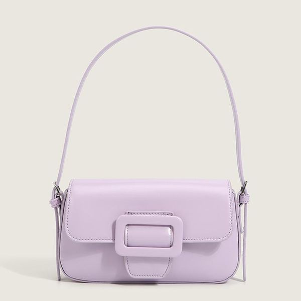 

evening bags brands buckle underarm bag women shoulder designer women's handbag baguette for 2021 female purses