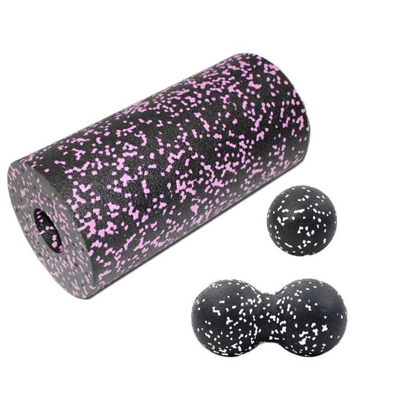 

peanut massage ball yoga roller set body fascia relaxation exercise relieve pain muscle indoor home fitness balls