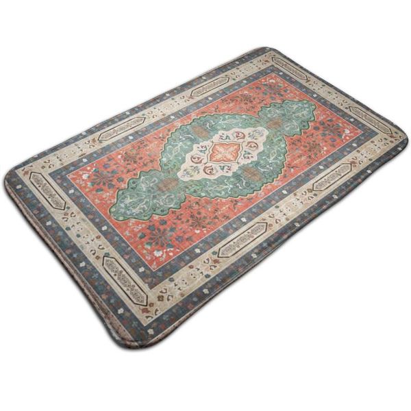 

carpets retro moroccan persian turkish doormats non-slip floor mat absorbent bath entryway welcome mats for front door