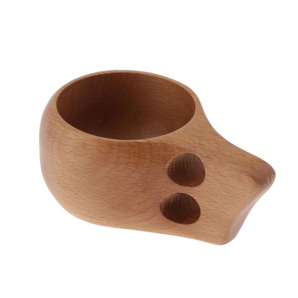 

mugs fineland style wooden drinking cup camping portale outdoor wood coffee mug