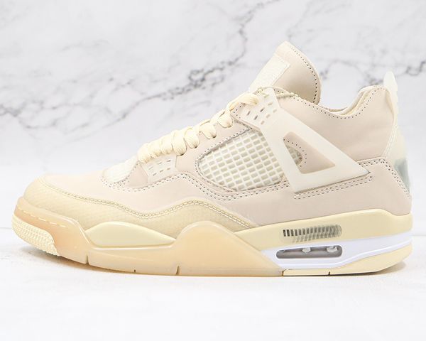 

sail jumpman 4 4s fashion shoe grey mens womens basketball shoestfh3