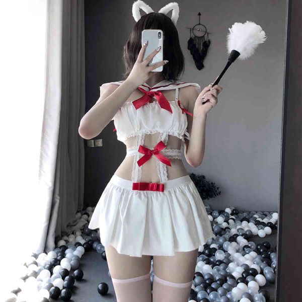 

japanese maid costume cosplay costume for women role play sailor jk uniform ladies cat dress, Red;black