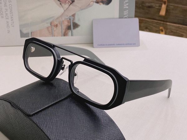

optical eyeglasses for men and women retro style 01ws anti-blue light lens oval plate full frame with, White;black