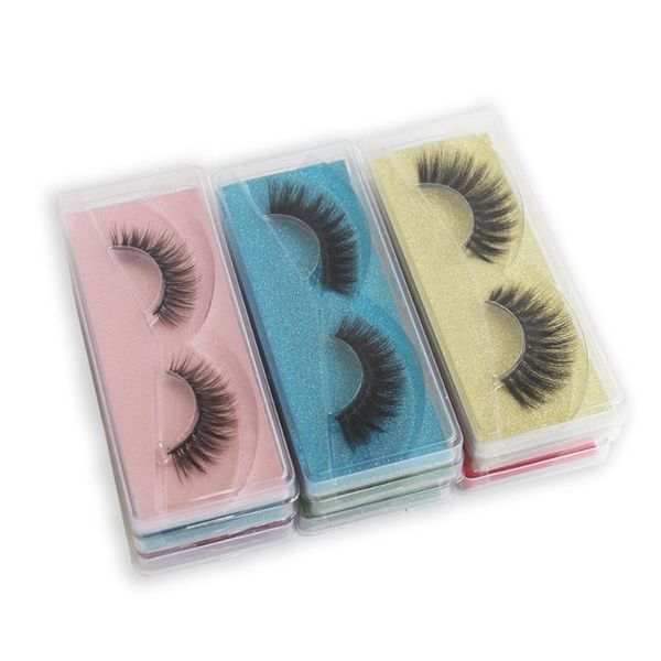

custom private label 10/20/30/40/50/100 pairs eye lashes wholesale long lasting 12-18mm natural for daily makeup false eyelashes