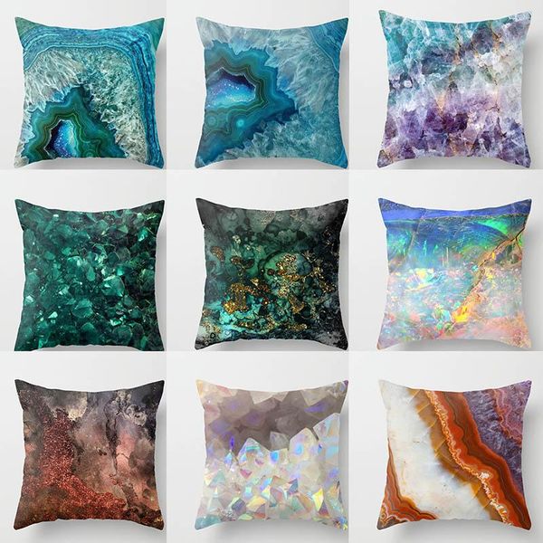 

cushion/decorative pillow double-sided printing cushion cover sofa case 45*45cm soft fabric comfortable car bed home decorative pillowcase
