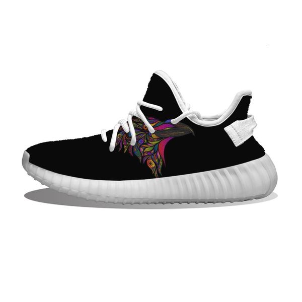 

diy custom mandala bird running sho mh printed mens womens trainers outdoor sports sneakers 4579
