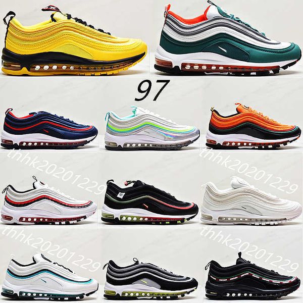 

mens woman shoes 97 men women sneakers outdoor sport casual shoe resistance lace up walkingshoes 2021 us10 us11 eur36-45, Black