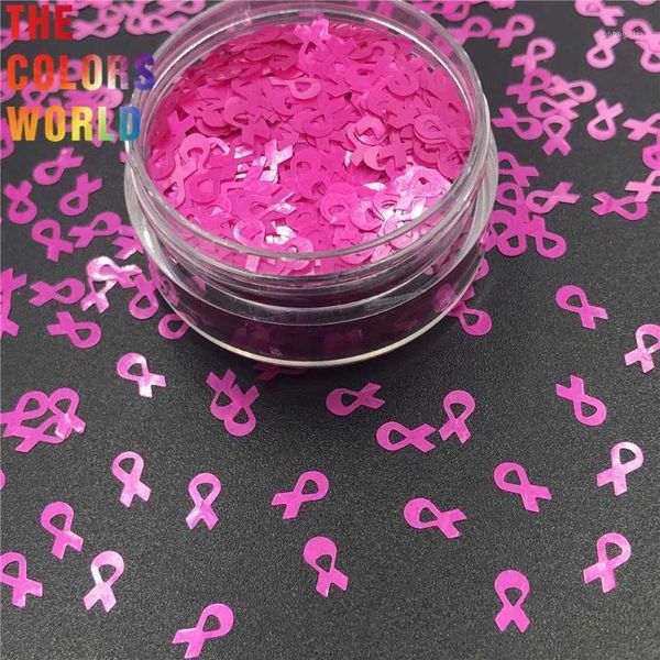 

tct-315 awareness ribbon 6mm size nail glitter art tumbler decoration body party supplies festival craft accessories1, Silver;gold