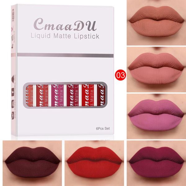 

lip gloss #48 18 color matte non-stick cup waterproof lipstick lasting 6 boxes
