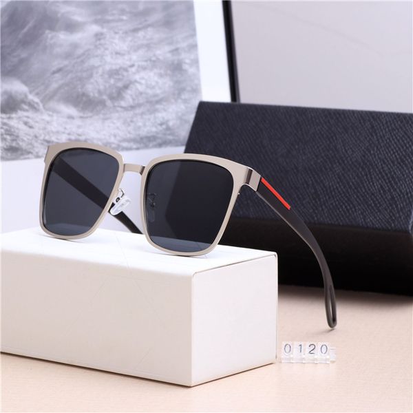 

621s sunglasses brand uv400 eyewear metal gold frame sun glasses men women mirror sunglasses glass lens with box, White;black