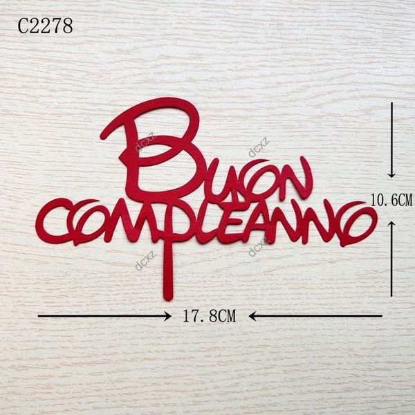 

painting supplies happy birthday wooden die scrapbooking c2278 cutting dies