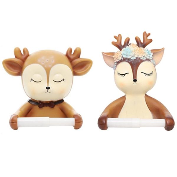

toilet paper holders animal tissue holder hanging wall decoration box bathroom roll
