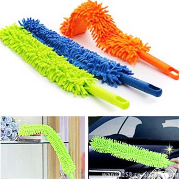 

car sponge bendable microfibre duster cleaning home cleaner dust handle mites portable dusting brush