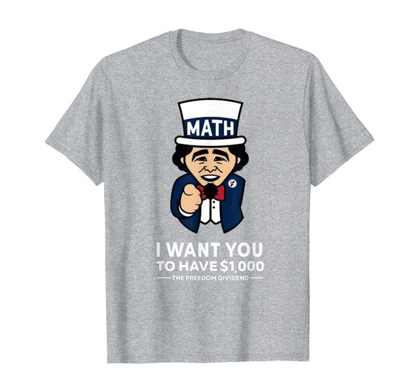 

I Want To Give You $1,000 | Andrew Yang Yang Gang 2020 T-Shirt, Mainly pictures