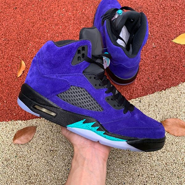 

zs25 alternate grape basketball shoes 5s jumpman 5 fashion sneakersh67e