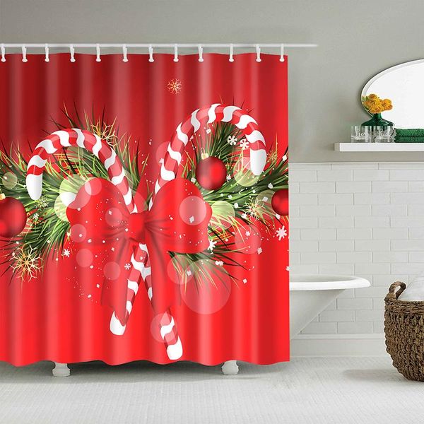 

shower curtains christmas stick curtain red car bathroom