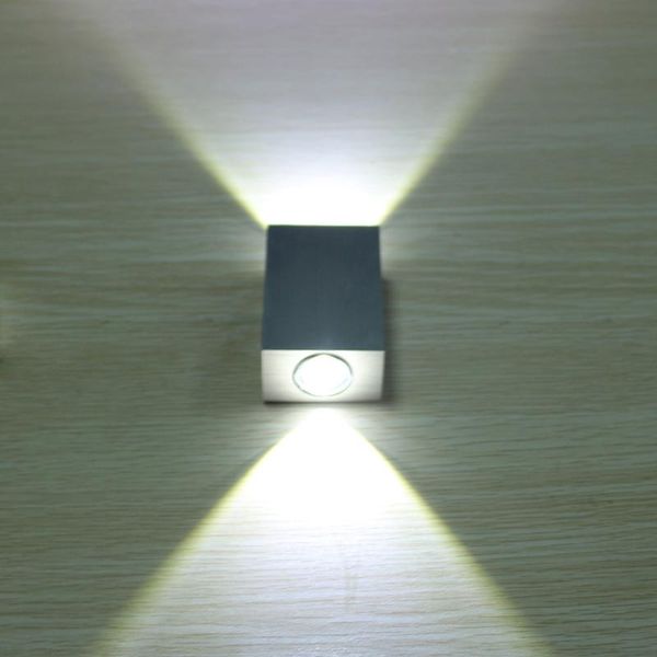 

wall lamp modern sconce 2w 6w indoor up down lights living room bedroom hallway stairway porch 100-240v hardwired spot lighting