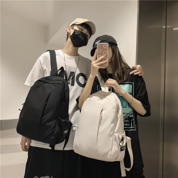 

backpack canvas pu nylon anti-theft shoulder bag school waterproof trend lapblosa hombro mochila sac ados