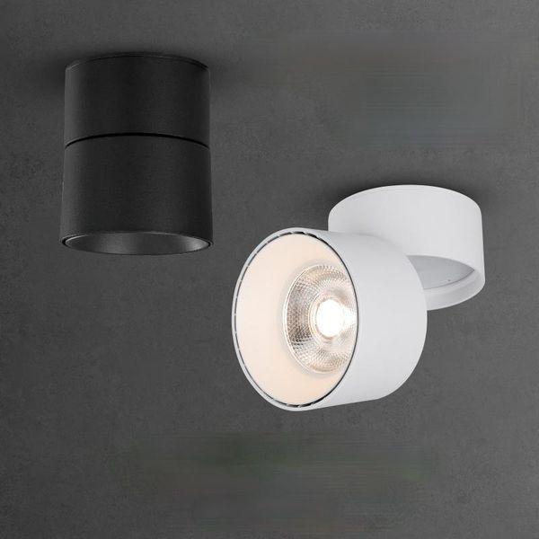 

downlights adjustable rotatable surface mounted nordic aluminum ceiling lights spotlights spot led plafond home supplies dk50dl