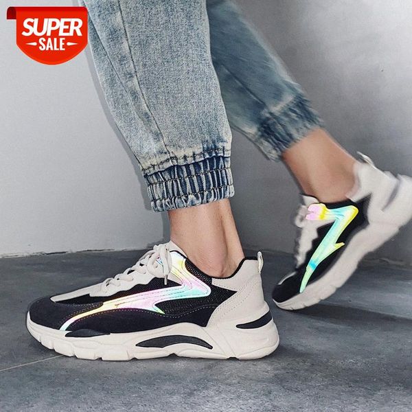 

summer casual breathable student white shoes male daddy korean fashion trendy sports running #jk5h