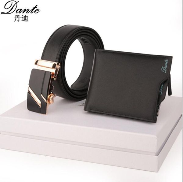 

suit buckle belt men's wallet leather luxury strap male belts for father fashion classic sets birthday gift#0824g30 wallets, Red;black