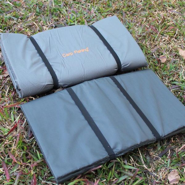 

waterproof foldable unhooking mat padded landing for fish protection straps pad carp fishing tackle army green accessories