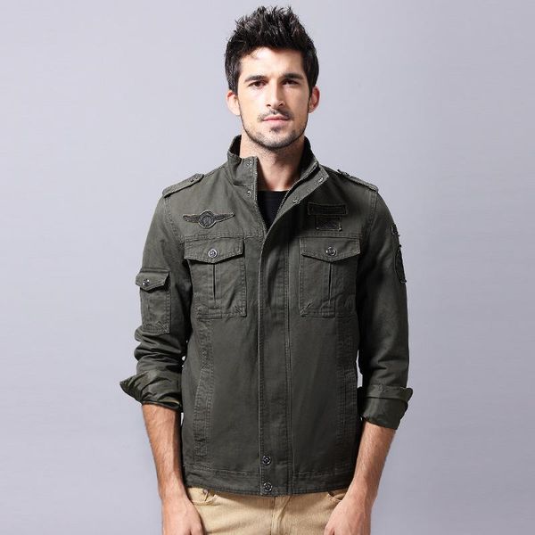 

fashion men's cotton warm jacket wash big size military clothing outdoor set winter jackets, Black;brown