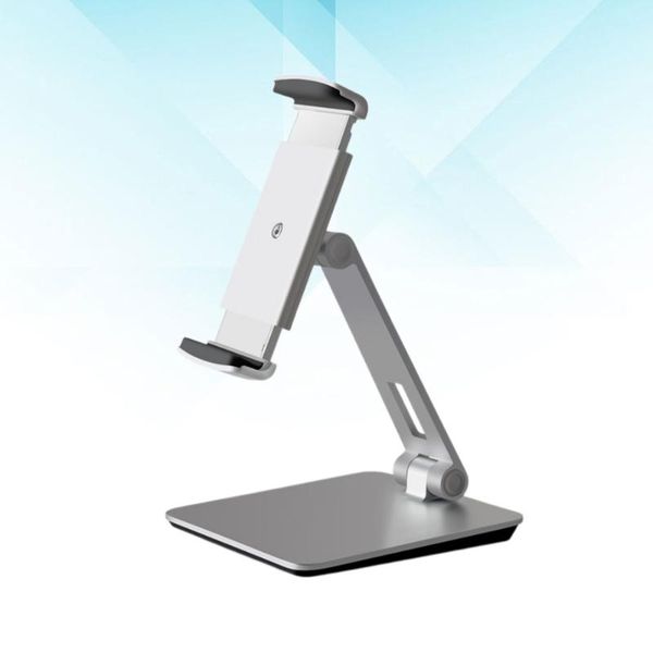 

cell phone mounts & holders 21.5x16cm creative mobile support adjustable 4-14 inch lazy bracket silver