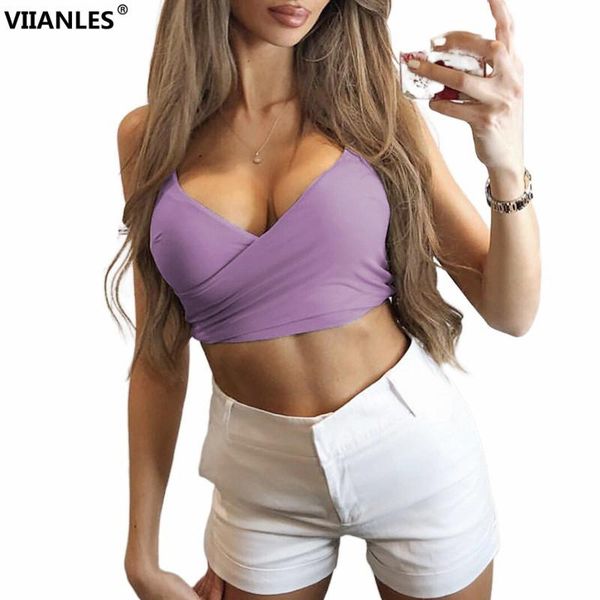 

women solid tank ladies summer camisoles halter camis cropped mujer vest white backless tees women's tanks &