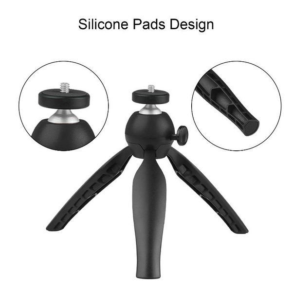 

camera video table tripod ball head pography mini for phone dslr slr vlog making live streaming blue/black/red tripods