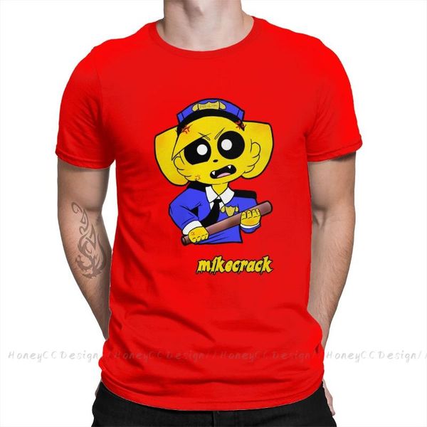 

men's t-shirts mikecrack humor funny 2021 arrival t-shirt mikecrack2 unique design shirt crewneck cotton for men tshirt, White;black