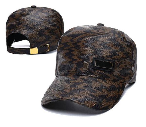 Variedade de luxo superior de bonés de bola de designer clássico de couro de alta qualidade snapbacks bonés de beisebol masculinos moda chapéus femininos podem ser ajustados