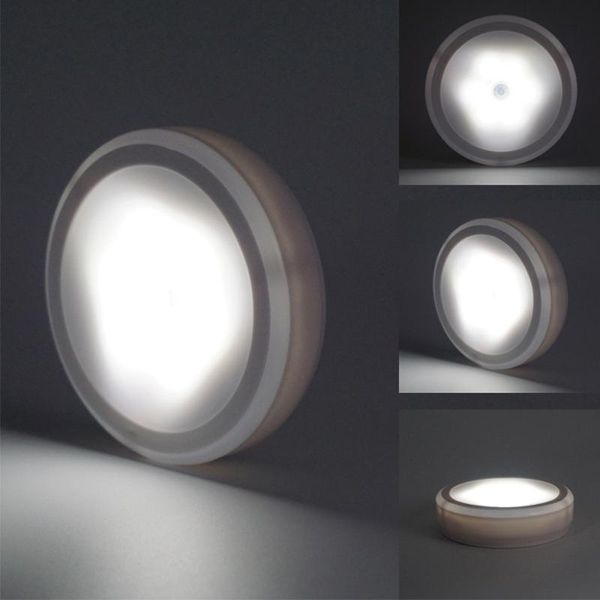

night lights 6 leds pir infrared light with motion sensor wireless control energy wall lamp pathway cabinet da